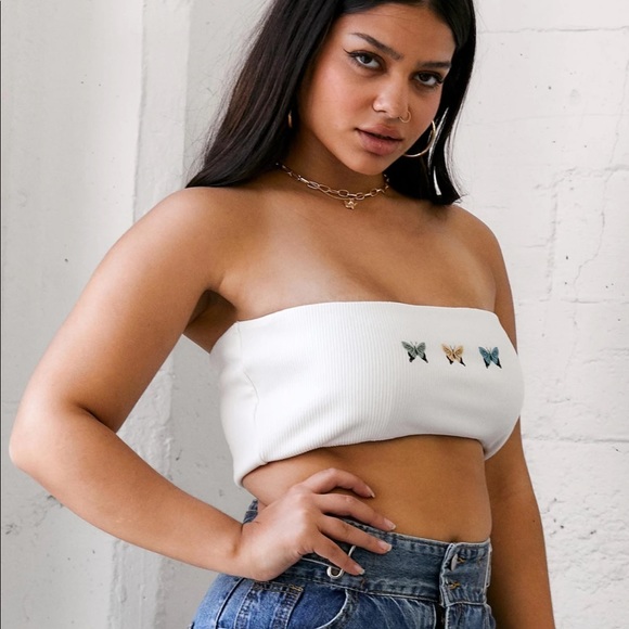 Princess Polly Tops - Princess Polly Adeline Tube Top Size 4